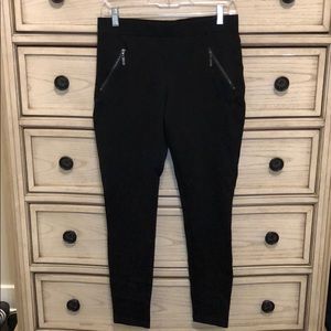 Zipper Pants Leggings